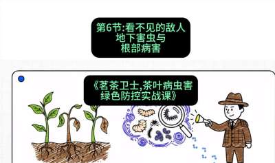 第06节：看不见的敌人&mdash;&mdash;地下害虫与根部病害，课程：《茗茶卫士&mdash;&mdash;茶叶病虫害绿色防控实战课》#识农AI