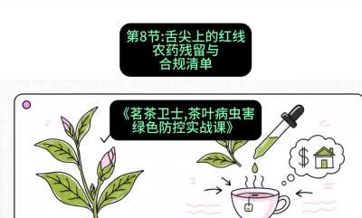 第08节：舌尖上的红线&mdash;&mdash;农药残留与合规清单，课程：《茗茶卫士&mdash;&mdash;茶叶病虫害绿色防控实战课》#识农AI